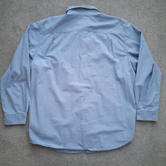 Carhartt Long Sleeve Ranch Shirt Men's Size XL Original Fit Logo Workcore - Picture 6 of 6